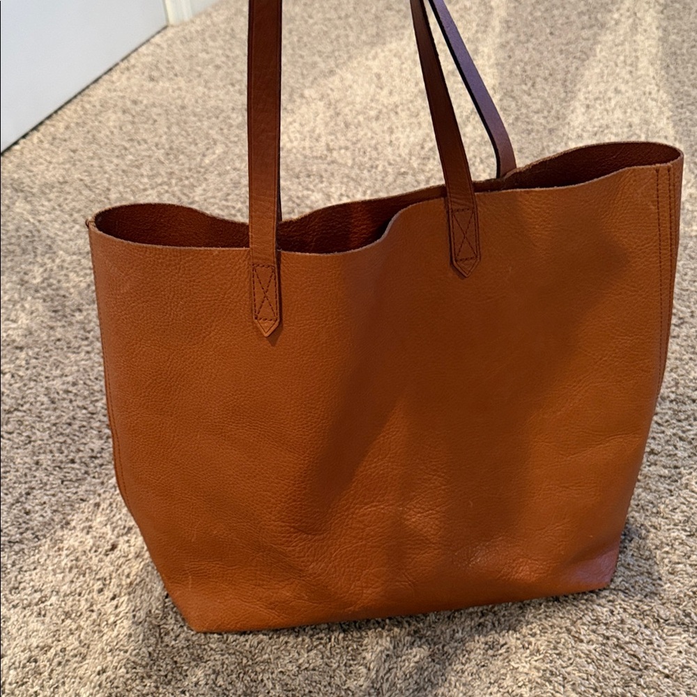 Madewell Transport Leather Tote Bag